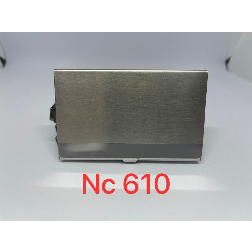 

NC 610 l Name Card l Tempat Kartu Nama Stainless l Tempat Kartu ATM l Bisa Custom Nama Dan Logo Perusahaan