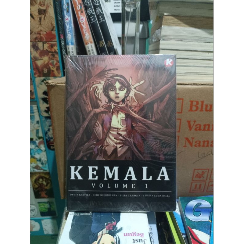 Komik kemala 1 segel / komik kemala vol 1 segel / komik koloni kemala