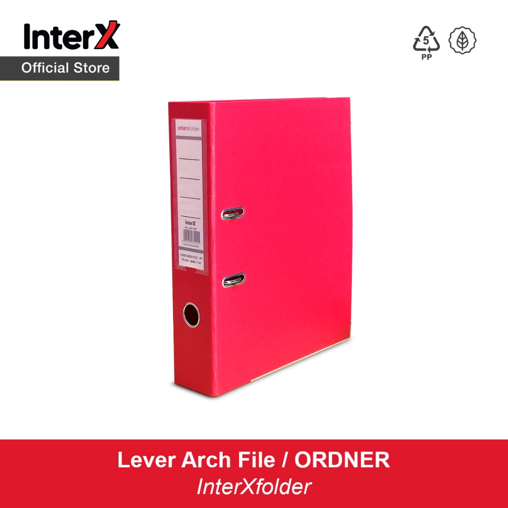 

INTERX LEVER ARCH FILE SPINE 7 CM / ORDNER FC