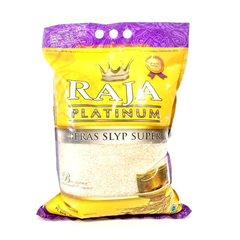 

RAJA PLATINUM BERAS SLYP SUPER 5 KG PULEN