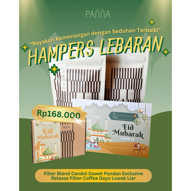 

Hampers kopi Panna Coffee Lebaran Bundle Specialty