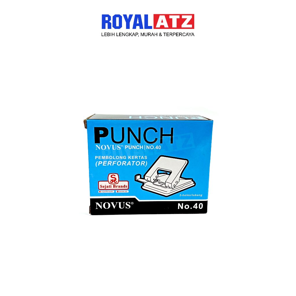 

Perforator / Punch / Pembolong Kertas NOVUS 2 Lubang