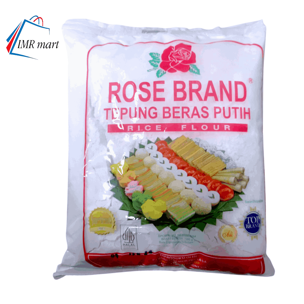 

Ross Brand Tepung Beras Putih Berat 500 gr
