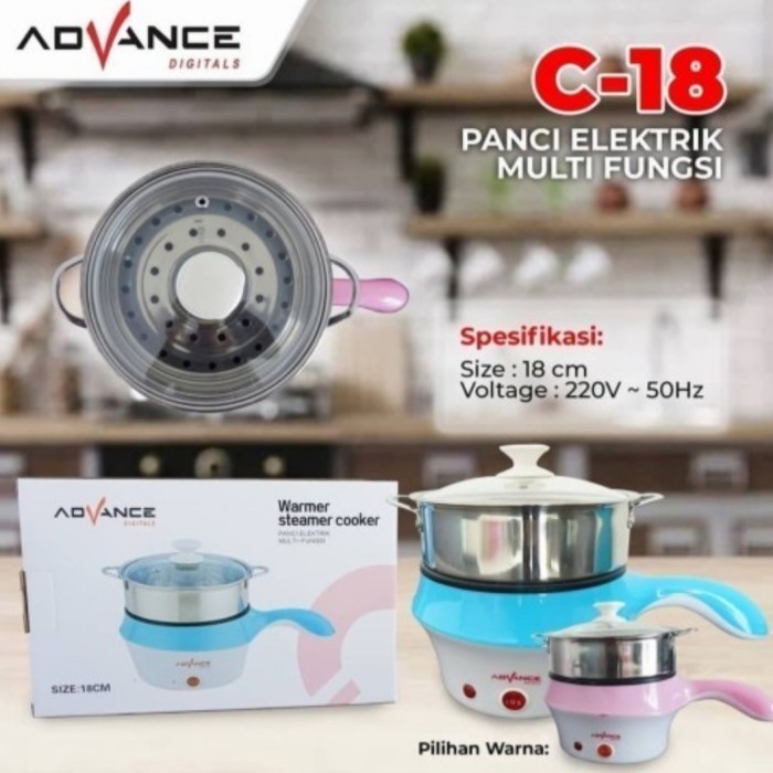 Advance Panci Elektrik Advance Panci Listrik Serbaguna C18
