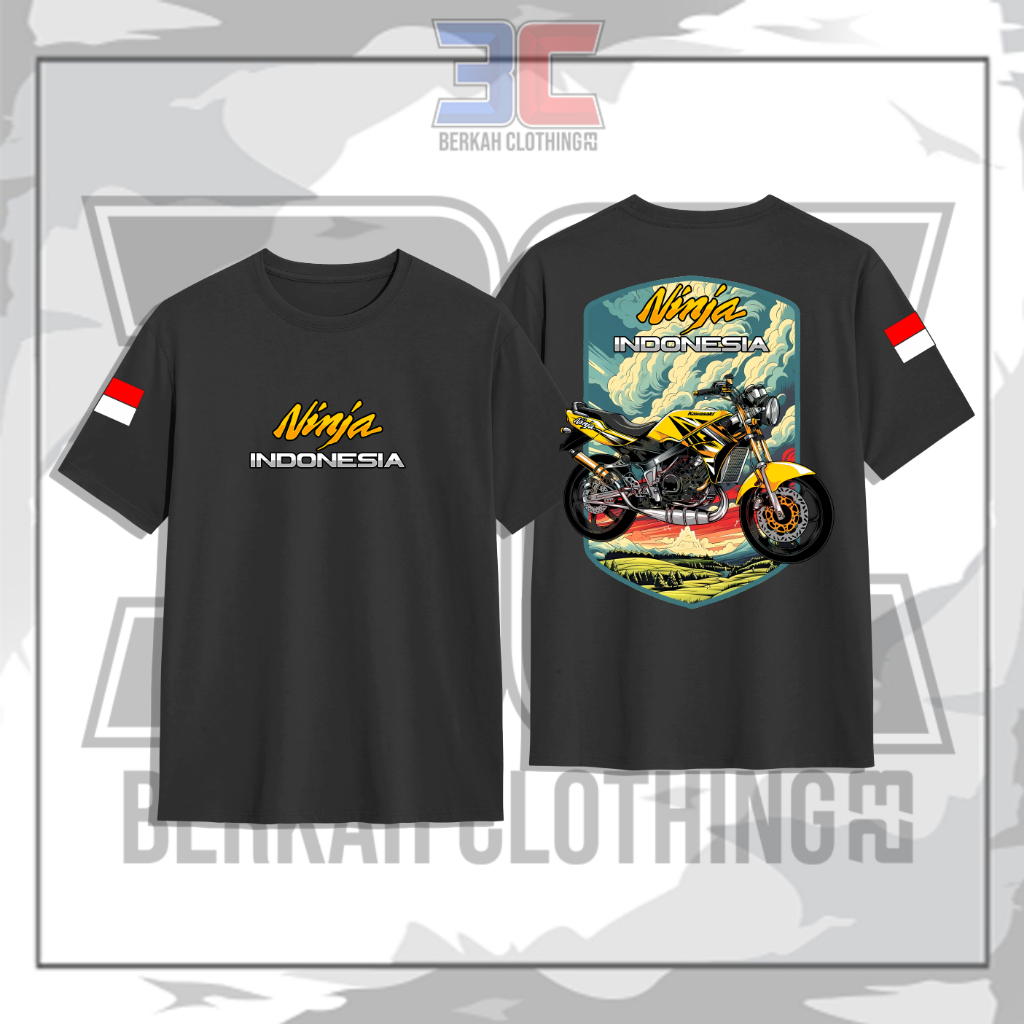 Kaos Komunitas Kawasaki Ninja Indonesia Kode 2