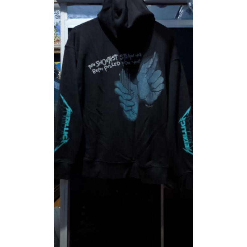 hoodie gu x Metallica