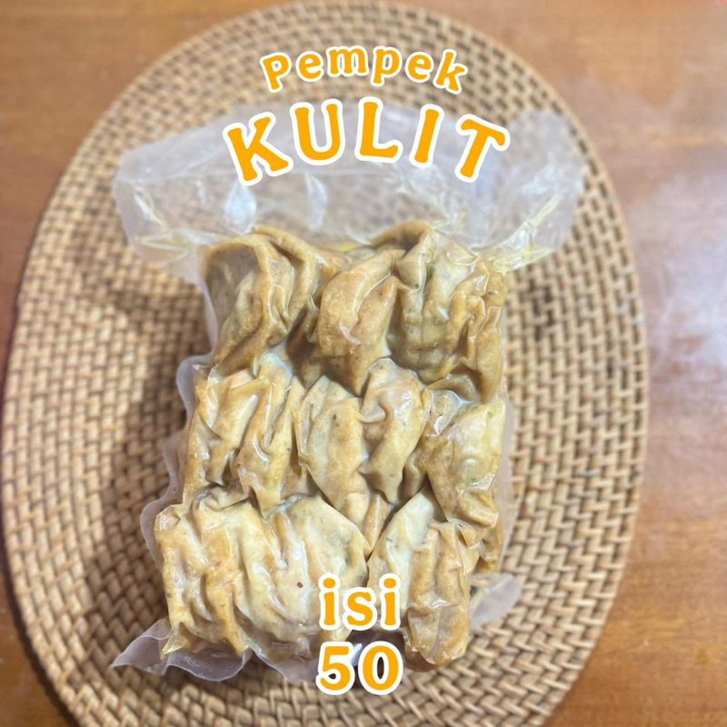 

Pempek Kulit/Pempek Ikan tenggiri/Pempek Isi 50/Pempek Frozen