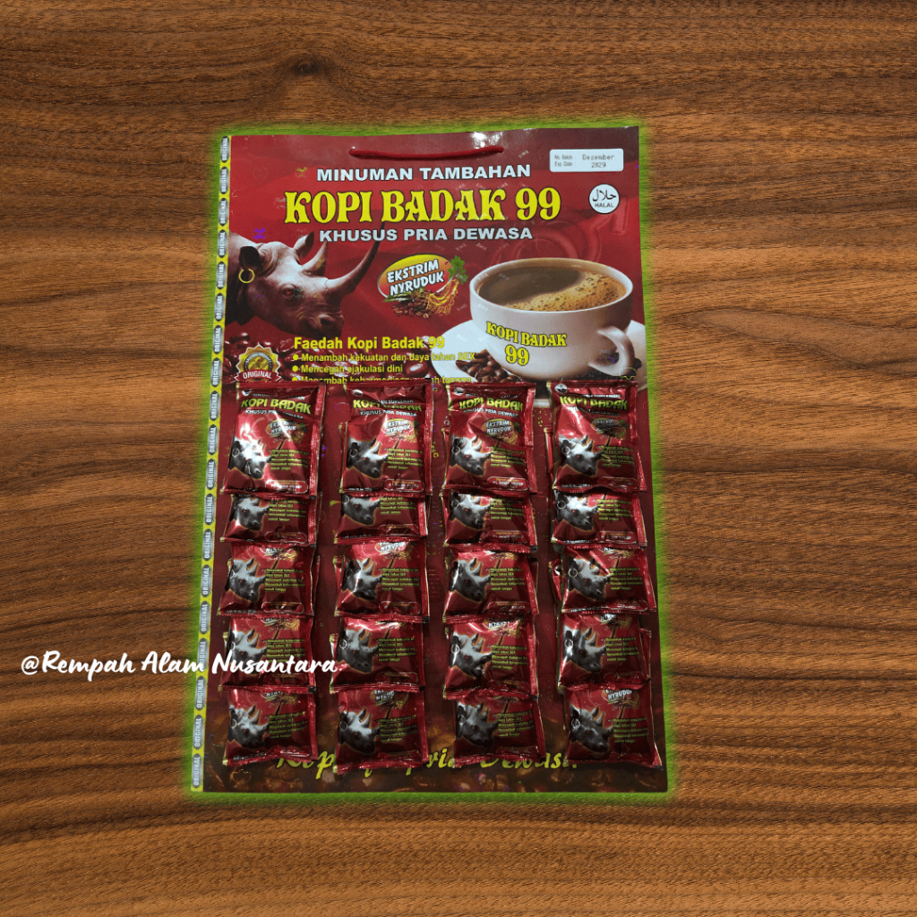 

Kopi Badak 99 Original 100% Stamina Tahan Lama