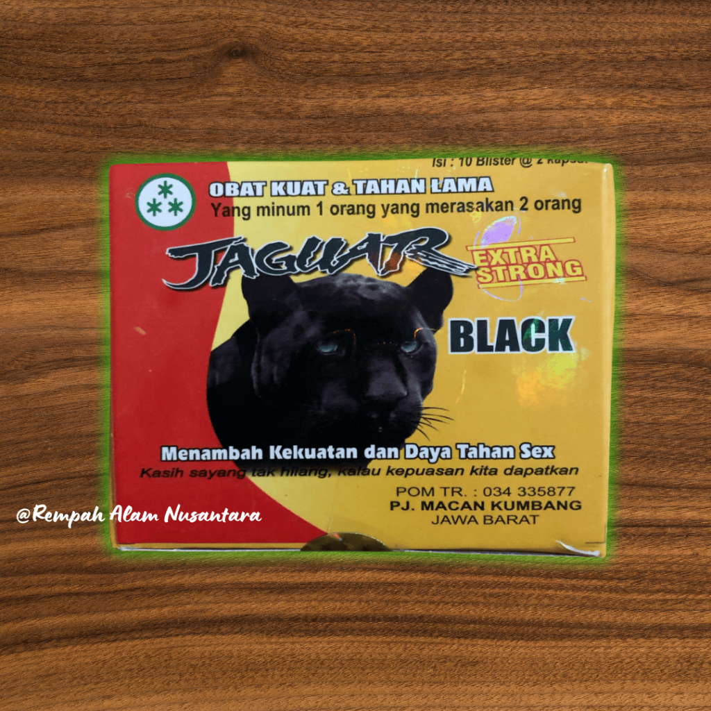 

Jaguar Black Kapsul Original