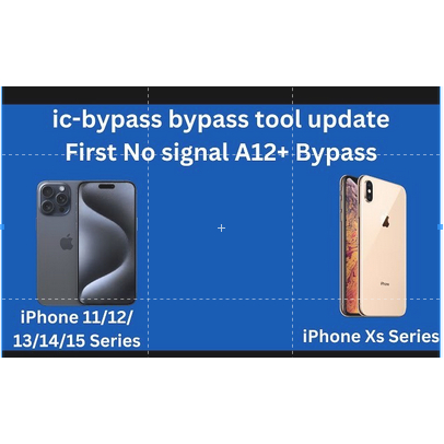 IPHONE XS IPHONE XR  - UNLOCK BYPASS - CHIPSET A11,  A12+  ,A13, A14, A15 , A16 bionic