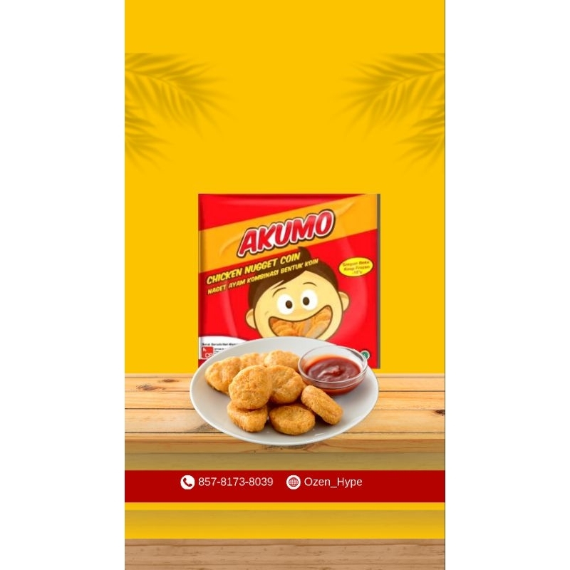 

AKUMO Nugget Coin 200gr