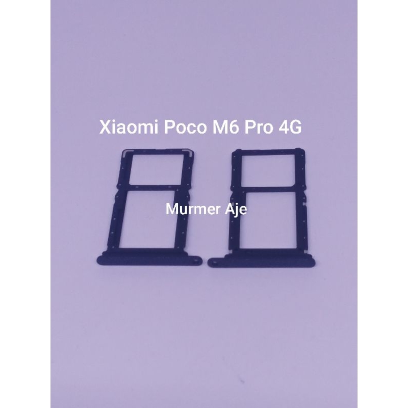 Sim card tray slot sim tempat kartu xiaomi poco M6 Pro 4G oem