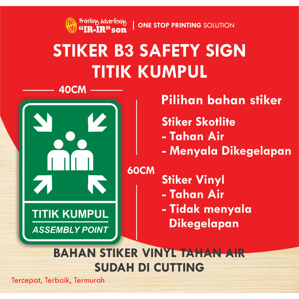 

STIKER RAMBU TITIK KUMPUL ASSEMBLY POINT