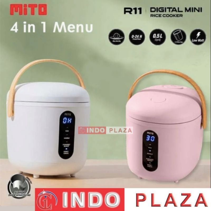 MITO DIGITAL MINI RICE COOKER 0.5 Liter R11 / RICE COOKER DIGITAL MITO R11