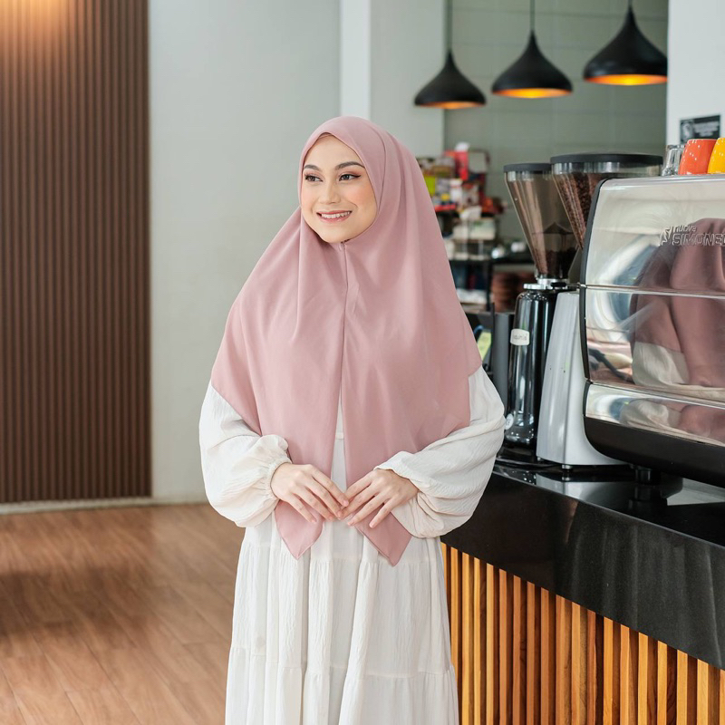 Arra Zipper hijab risliting anti jarum pentul - hijab zipper by ristyle