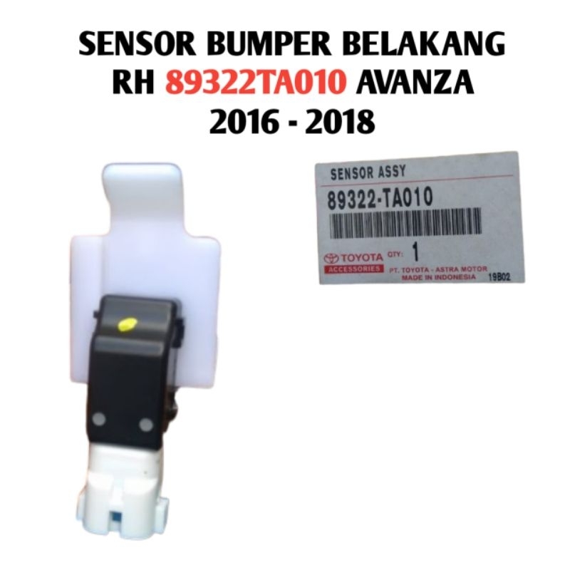 SENSOR BUMPER BELAKANG RH89322TA010 AVANZA 2016 - 2018
