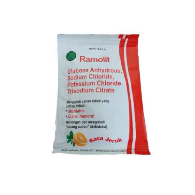 Ramolit Oralit Rasa Jeruk per Sachet