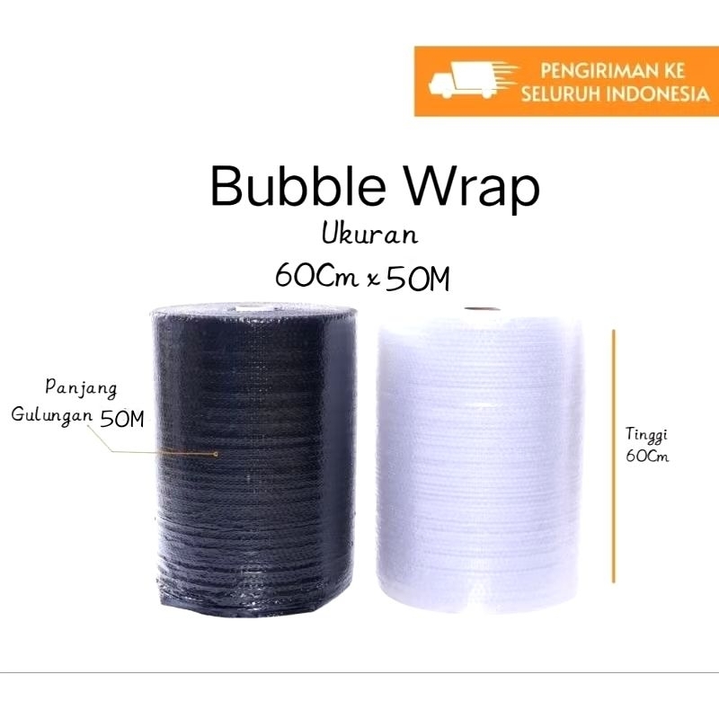 

Bubble Wrap Hitam Dan Putih Tersedia Ukuran 60cm x 50m - 30cm x 50m Murah Terima Grosir&Eceran