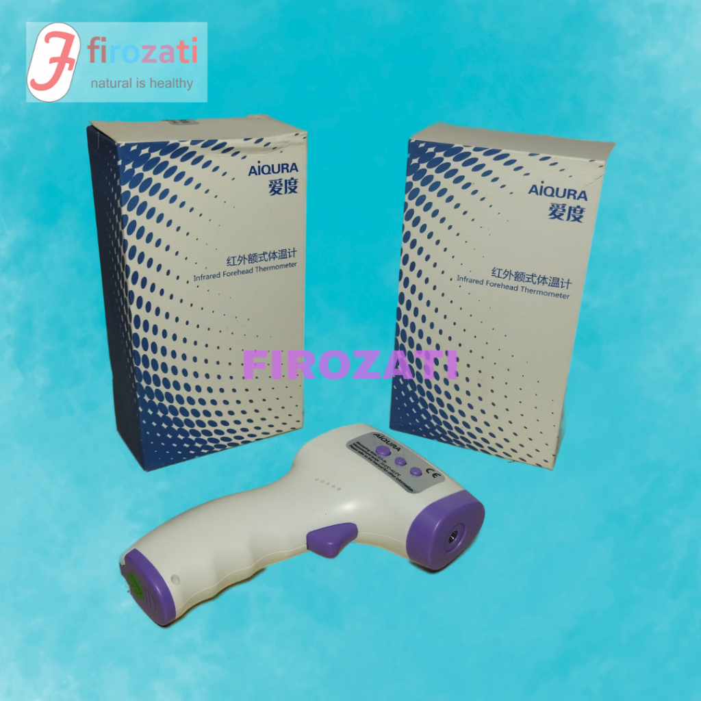 Thermometer Infrared Aiqura Ukur Suhu Temperatur IR Termometer Laser Termo Gun Thermogun