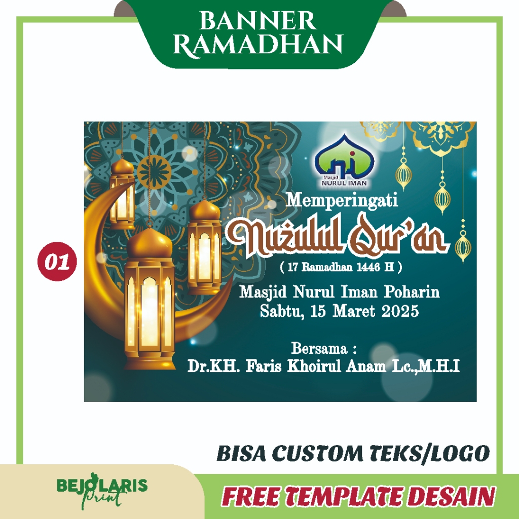 Banner Ramadhan Banner Bukber Banner Ramadhan Kareem Banner Idul Fitri Backdrop Idul Fitri