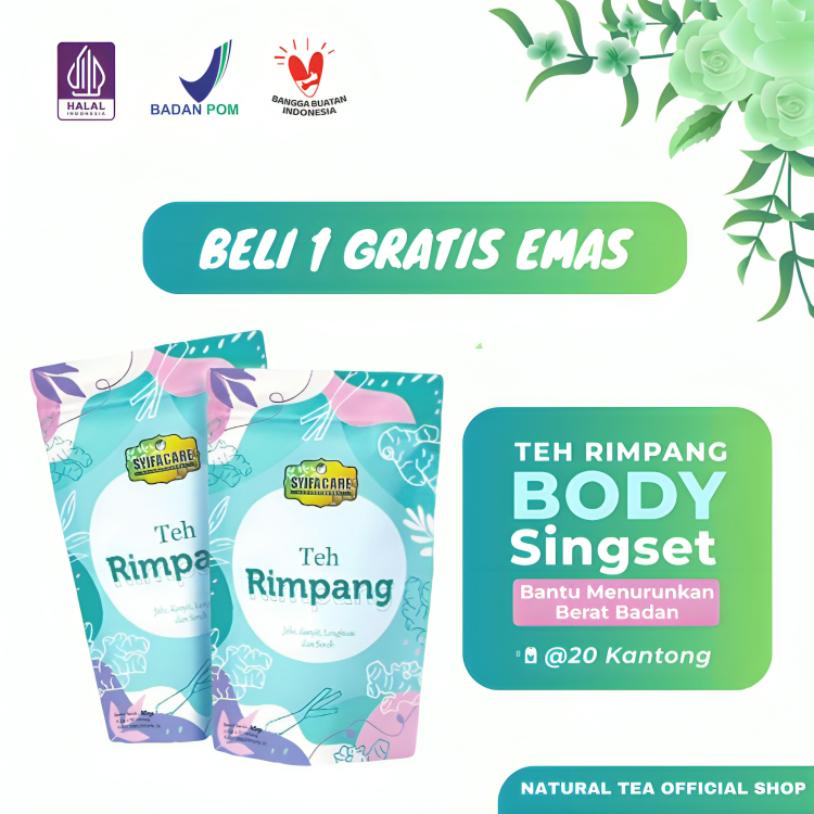 

Teh Rimpang Syifacare | Minuman Instan Rempah | Teh Diet Detox | Pelangsing Herbal | BPOM & HALAL