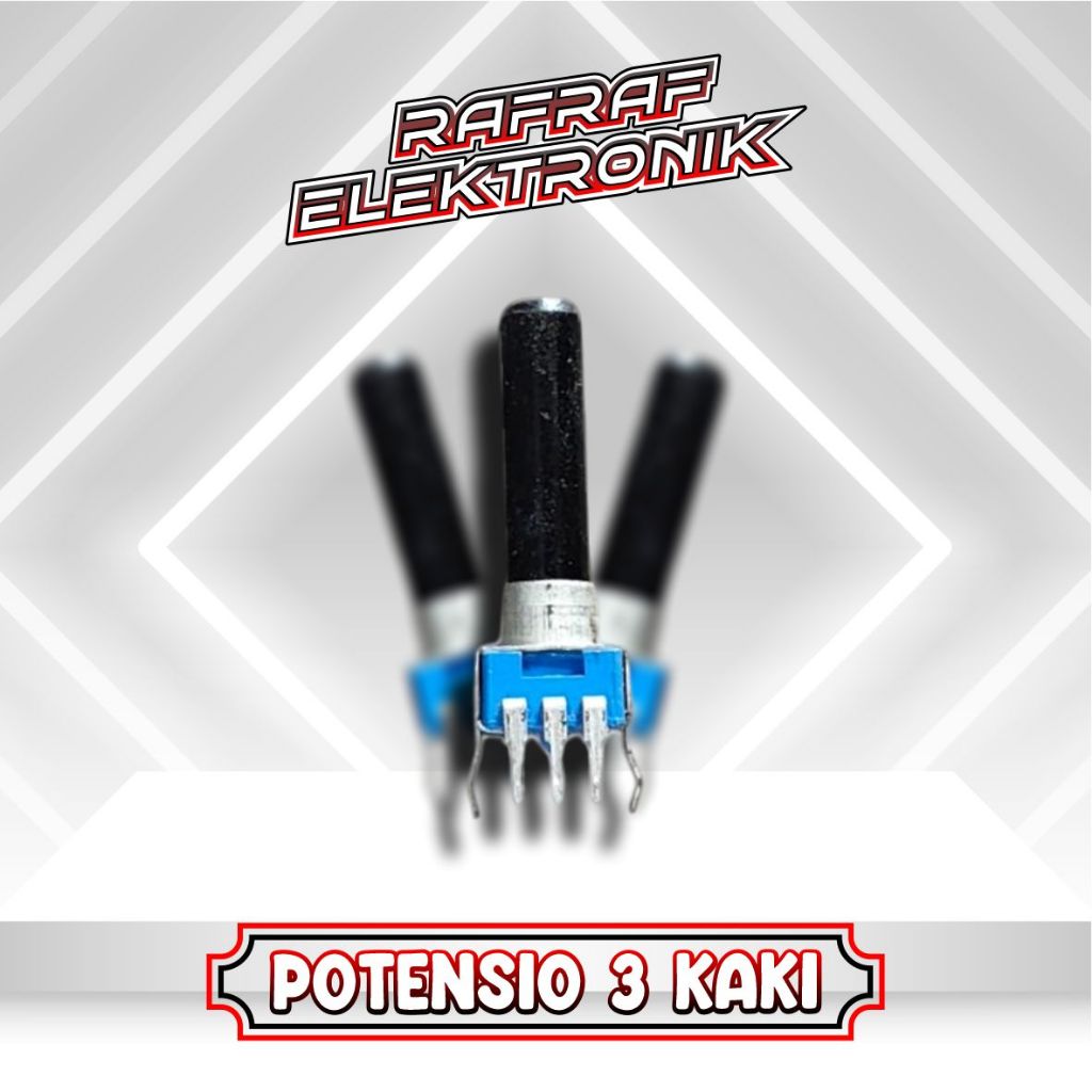 POTENSIO MIXER STEREO KAKI 3 KAKI 6