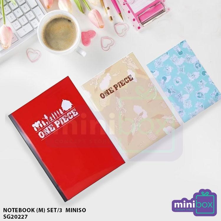 

Miniso x One Piece ️ Buku Tulis / Hardcover Notebook One Piece Classic Collections