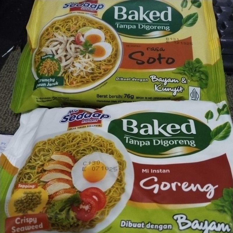 

Mie Sedaap Baked Mie Bayam, 1 pcs