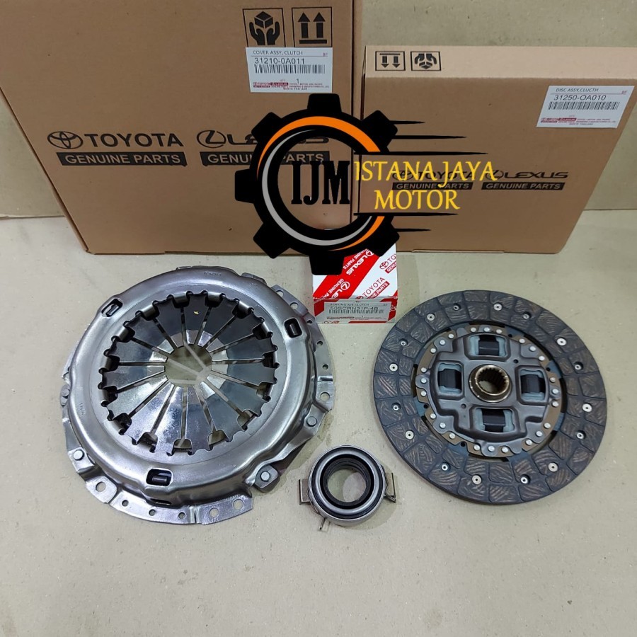 KAMPAS KOPLING SET ALL NEW YARIS ORIGINAL