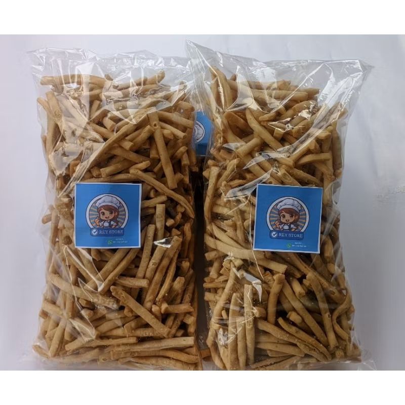 

Kue Stick Bawang / Ladrang Stik 500 gram & 1 kg - Kue Kering Gurih Renyah, Camilan & Kue Lebaran