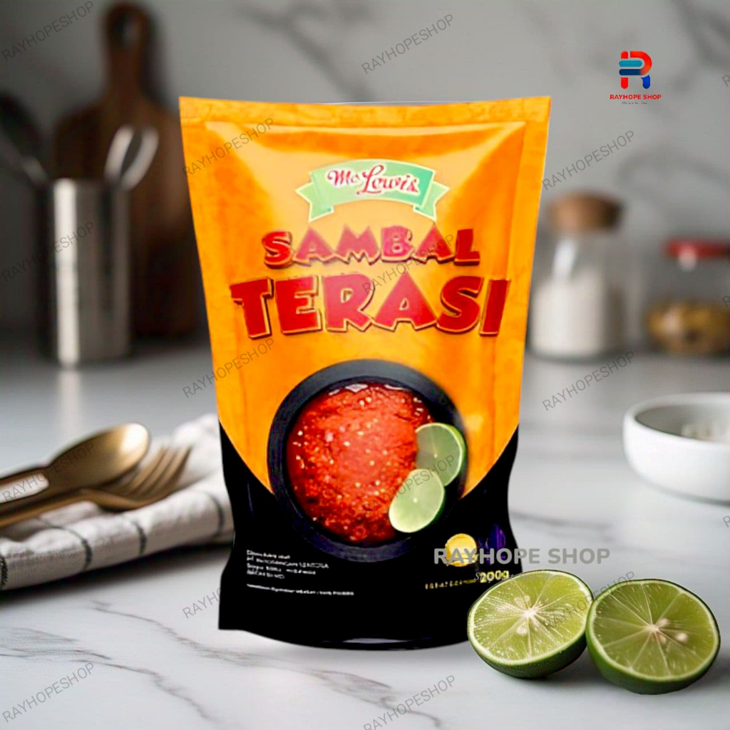 

PROMO MC Lewis Mclewis Sambel Sambal Terasi Pouch Refill Kemasan Isi Ulang 200 Gram Gr 200Gram Murah Termurah Usaha Kuliner Kekinian Viral Masakan Tradisional Sauce Saus Saos Horeca Horeka Bumbu Dipping Cocolan Gorengan Bantal Pedas Nikmat Mantap Parcel