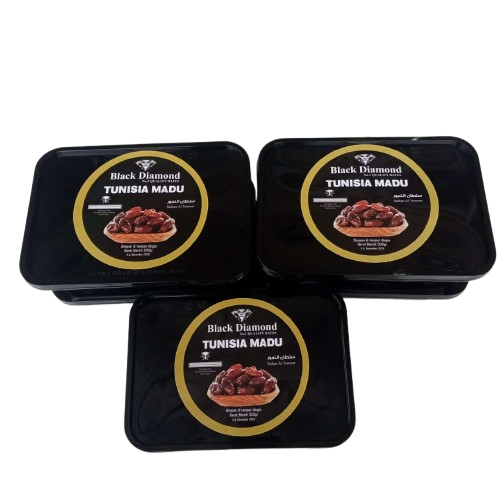 

Kurma Tunisia Madu Black Diamond 500gr