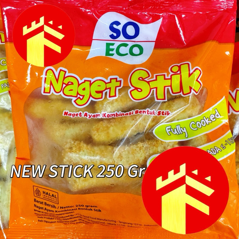 

SO ECO NAGET STICK 250 GR SOECO CHICKEN NUGGET STICK 250 GR NAGET AYAM STIK NUGGET AYAM STICK ECO 250 GR