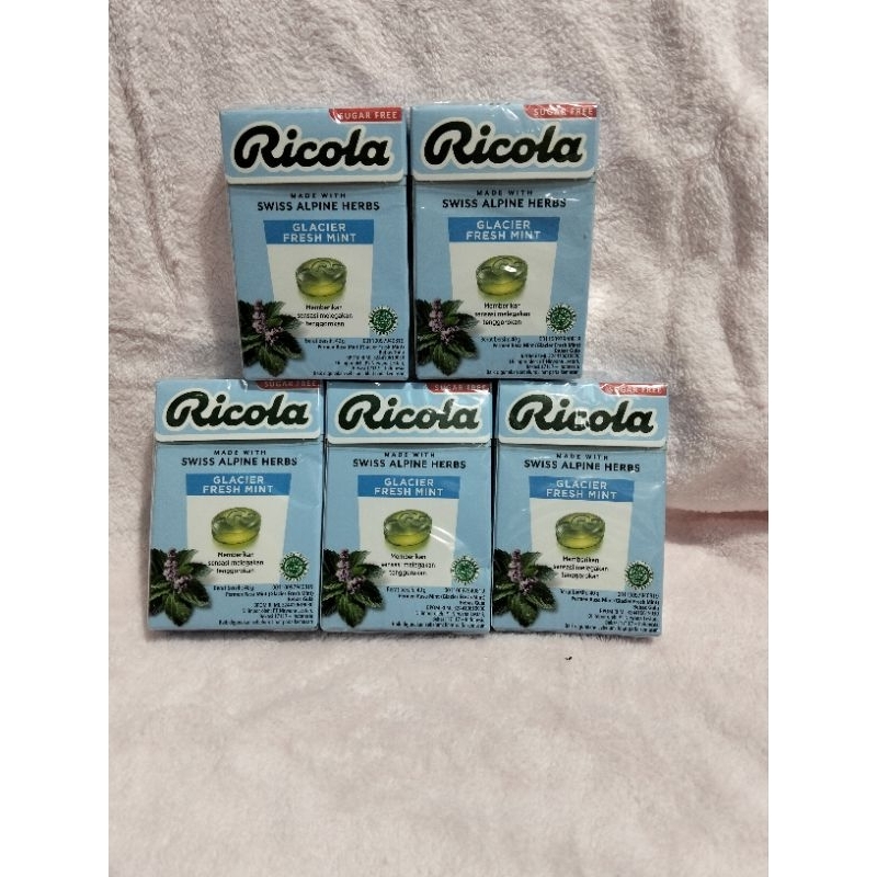 

Ricola fresh mint 40g