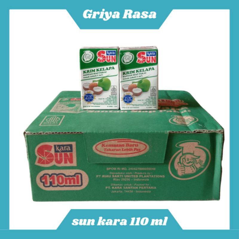 

Sun kara 1 dus isi 24 pcs @110 ml
