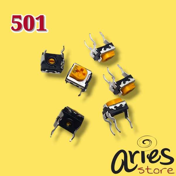 TRIMPOT  500 OHM TRIMPOT VR 501 ORANGE