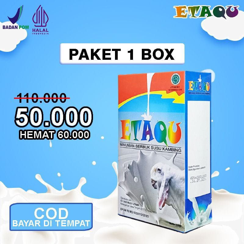 

ETAQU - Susu Kambing Etawa bubuk