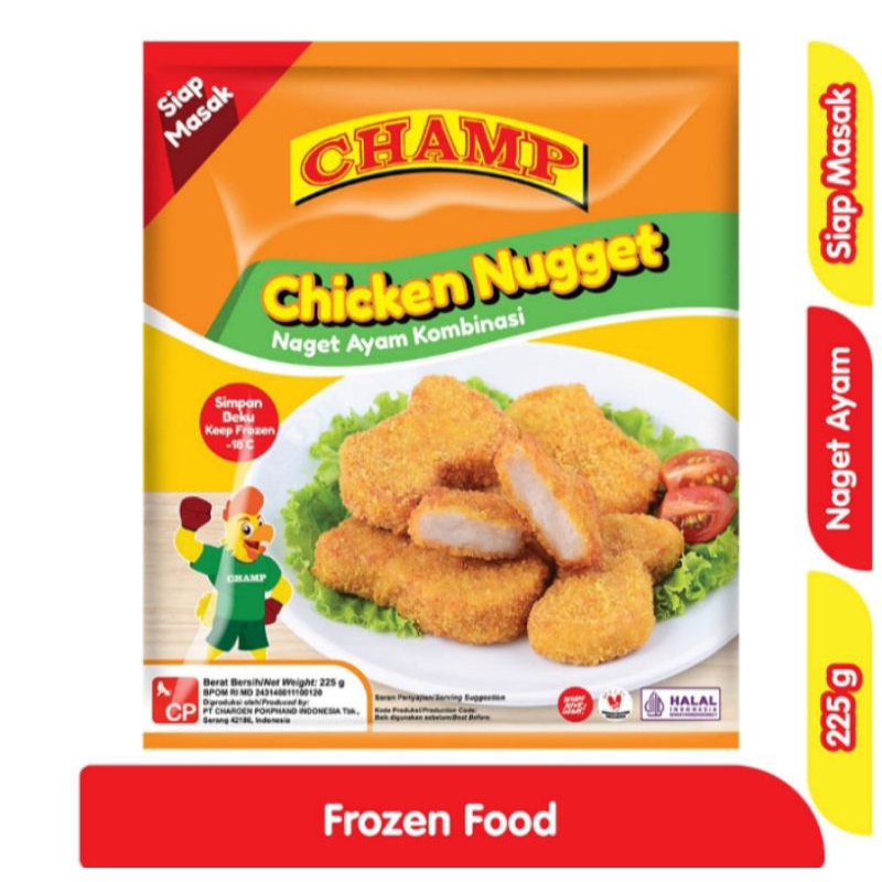 

Champ Chicken Nugget 225gr