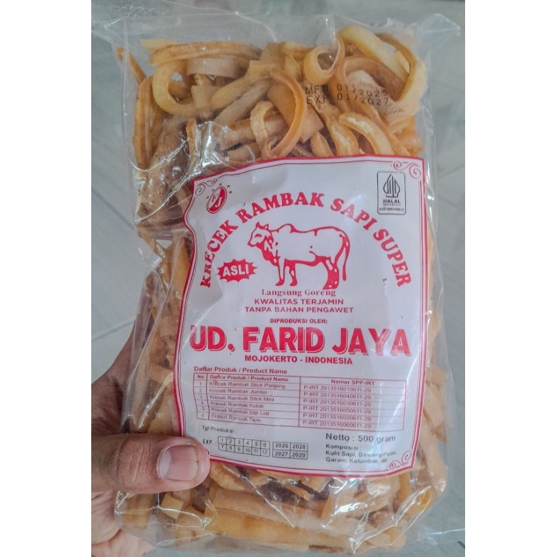 

Krecek rambak UD FARID JAYA Varian STIK LIDI