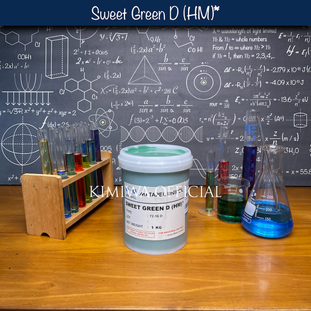 Pigment Sweet Green D (HM) Matapel / Pigmen Resin Matapel / Cat Pasta - 1 Kg (ORIGINAL)