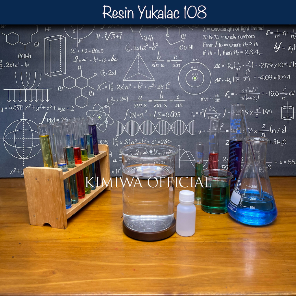 Resin Yukalac 108 / Resin bening / Lem Fiber