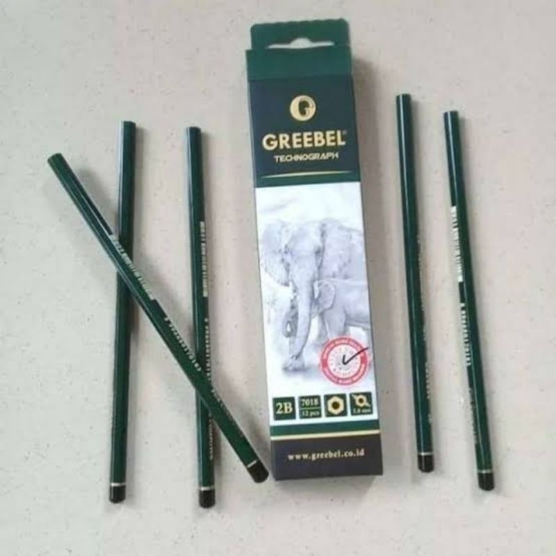

Pensil 2B Greebel Untuk Ujian isi 12pcs ORIGINAL