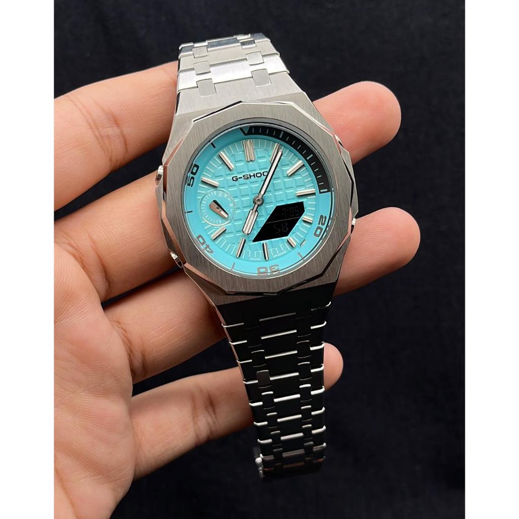 g-shock ga-2100 G-Shock GA-2100 Original Sapphire Glass Tosca Silver Gen 5