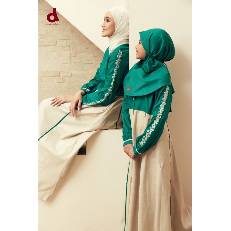 (seri ibu dan anak) Abaya D Pias Dannis Collection | September