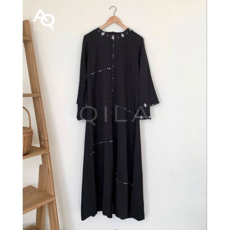 AQ Naura Dress | Abaya Dress | Dress Payet | Aqilaa Dress