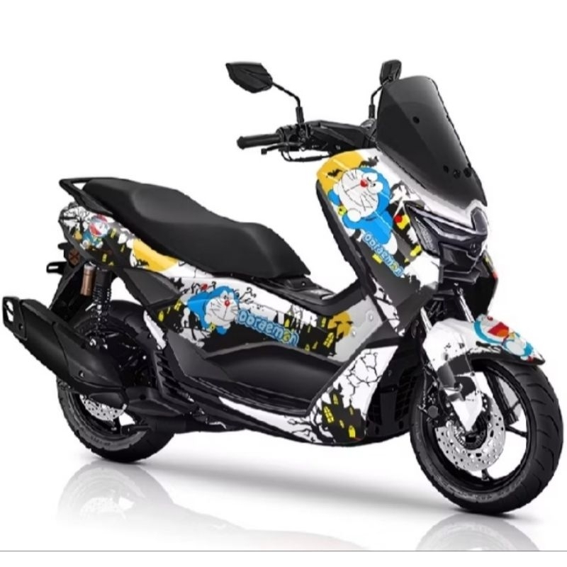 STIKER DECAL NMAX NEO / TURBO FULLBODY STICKER NMAX TURBO DECAL STIKER NMAX NEW TURBO 2025 DORAEMON