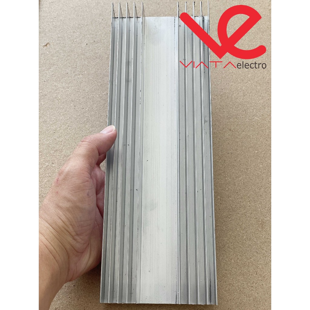 PENDINGIN 30CM HEATSINK 10 SIRIP 30CM TEBAL 2MM ups PENDINGIN POWER AMPLI HEAT SINK 300mm ups stabil