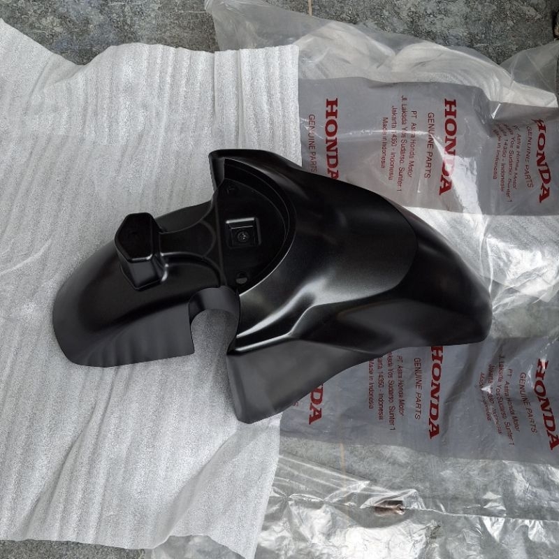 Original Spakbor Depan Vario 125 150 New 2018-2024 Hitam Doff