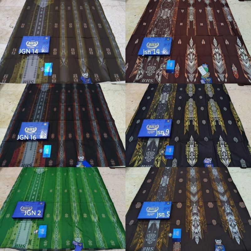 Sarung BHS Classic JGL JSK JGM JGE JSI Gold Songket Jacquard Klasik Original Behaestex