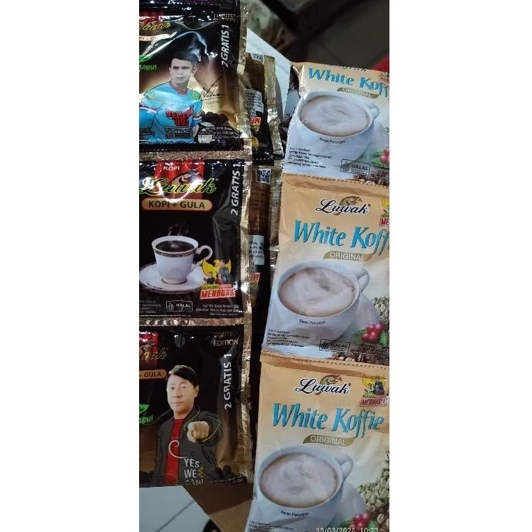 

kopi Luwak , white koffie luwak dan kopi luwak+gula.